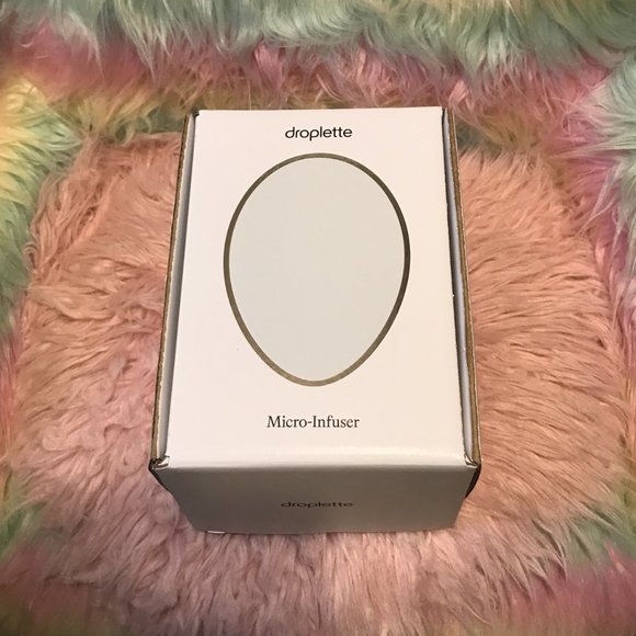 New! droplette Micro-Infuser in box Purple with dock and charger - Picture 2 of 3